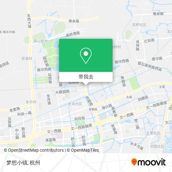 梦想小镇地图