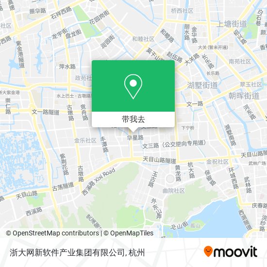 浙大网新软件产业集团有限公司地图