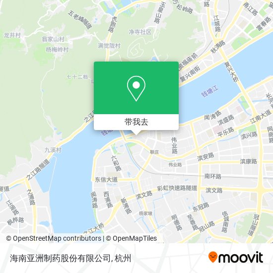 海南亚洲制药股份有限公司地图