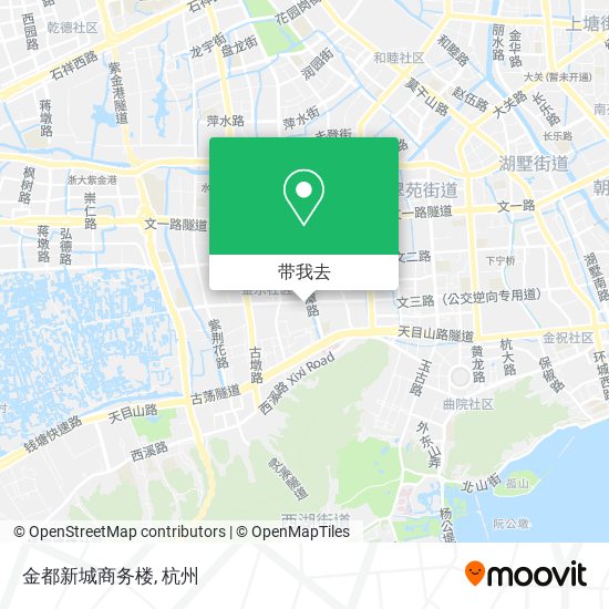 金都新城商务楼地图