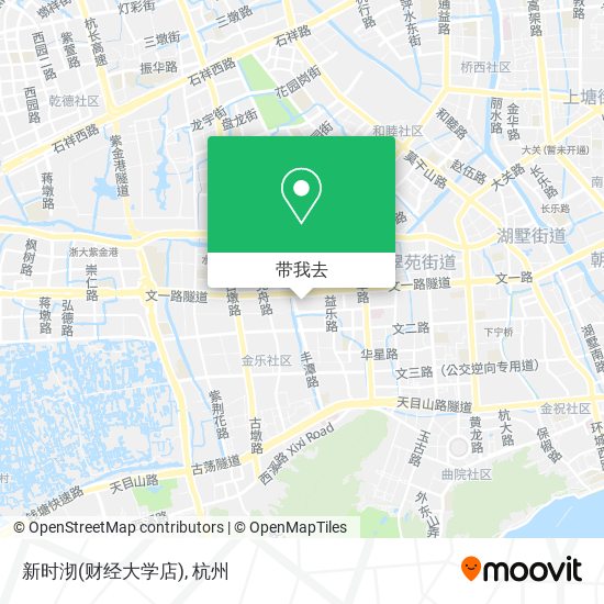 新时沏(财经大学店)地图