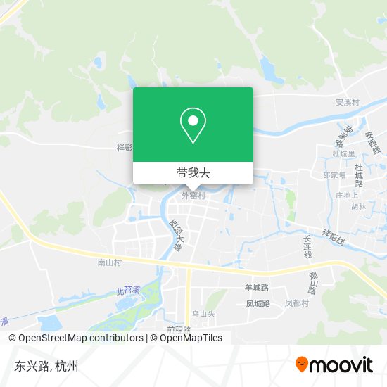 东兴路地图