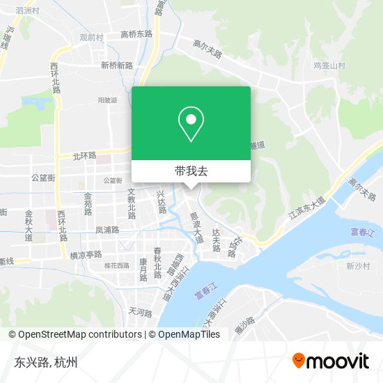 东兴路地图