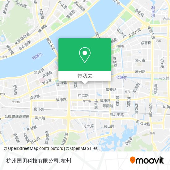 杭州国贝科技有限公司地图