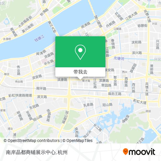 南岸晶都商铺展示中心地图