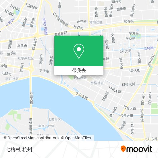 七格村地图