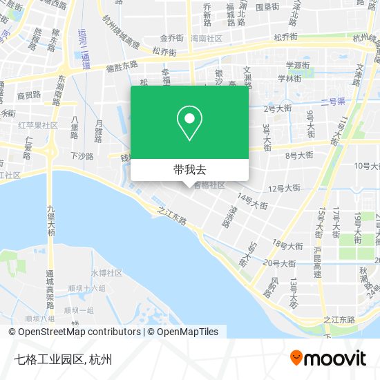 七格工业园区地图