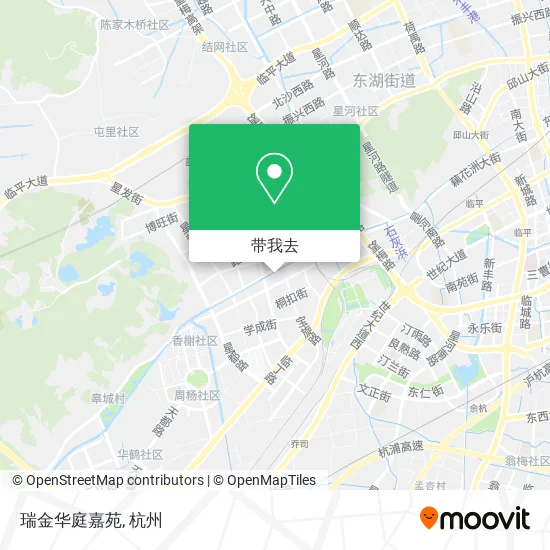 瑞金华庭嘉苑地图