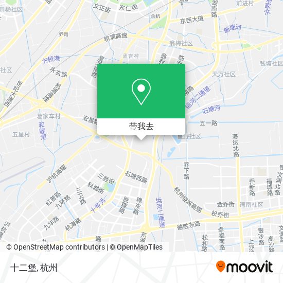 十二堡地图
