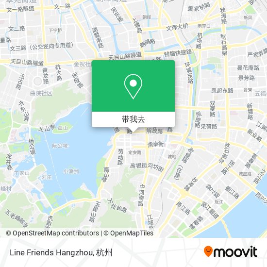 Line Friends Hangzhou地图
