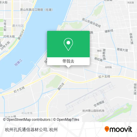 杭州孔氏通信器材公司地图