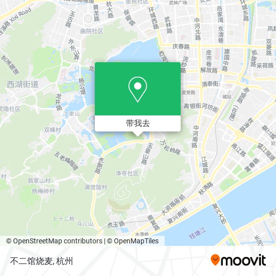 不二馆烧麦地图