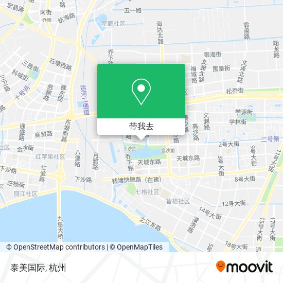 泰美国际地图