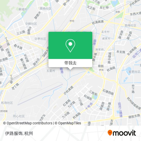 伊路服饰地图