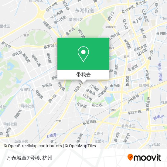 万泰城章7号楼地图