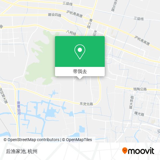 后渔家池地图