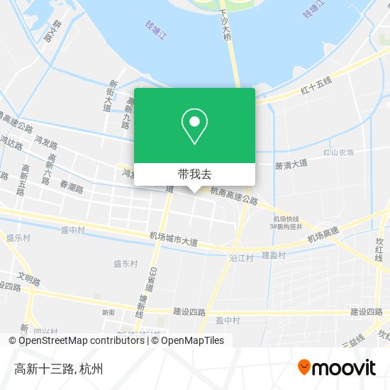 高新十三路地图