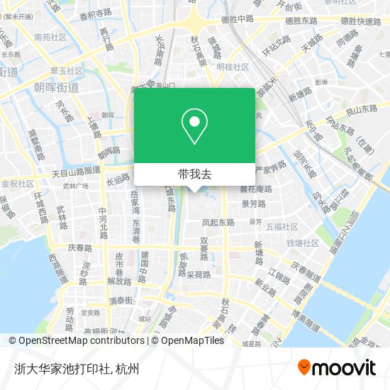 浙大华家池打印社地图