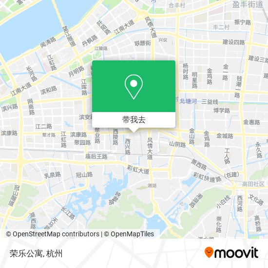 荣乐公寓地图