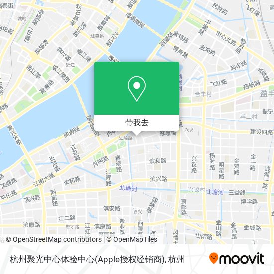 杭州聚光中心体验中心(Apple授权经销商)地图