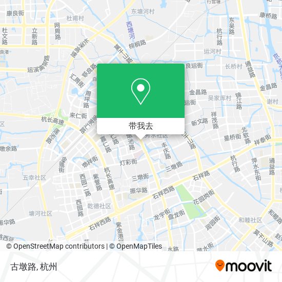 古墩路地图
