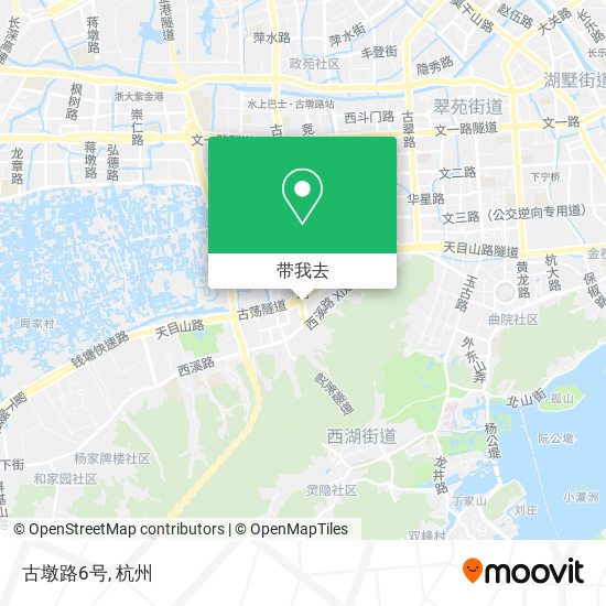 古墩路6号地图