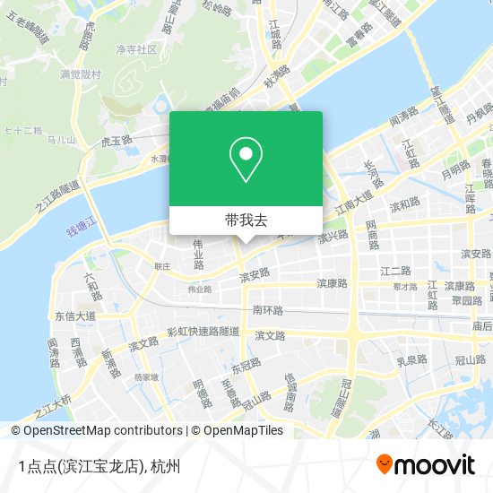 1点点(滨江宝龙店)地图