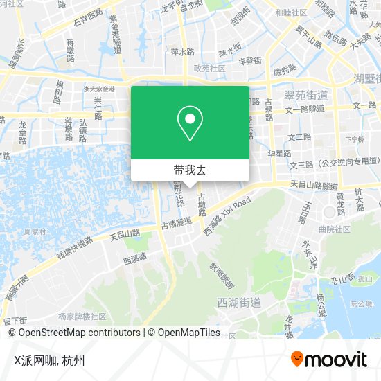 X派网咖地图