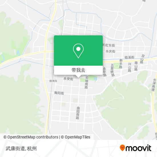 武康街道地图