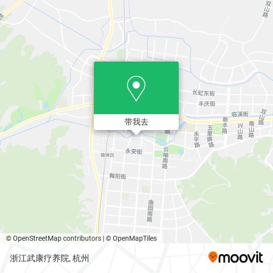 浙江武康疗养院地图