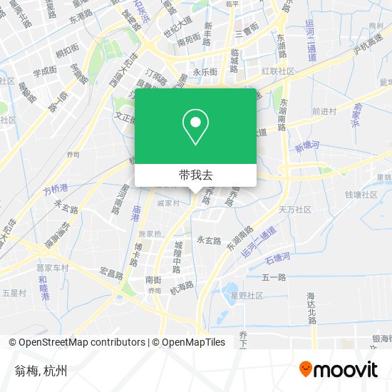 翁梅地图