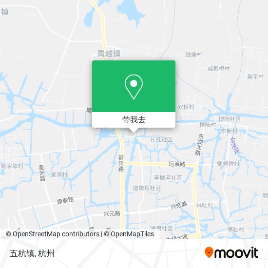 五杭镇地图