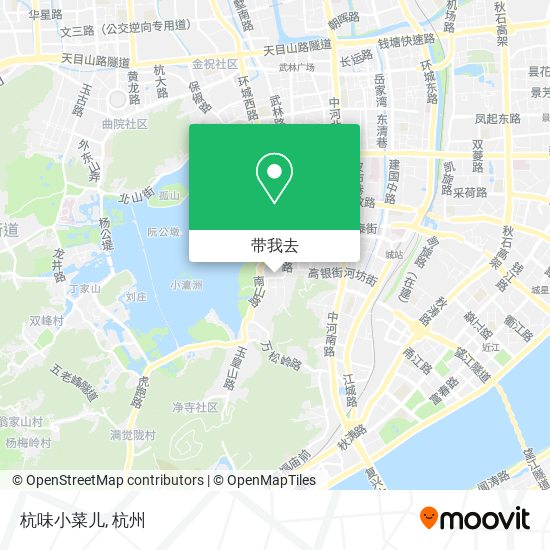 杭味小菜儿地图