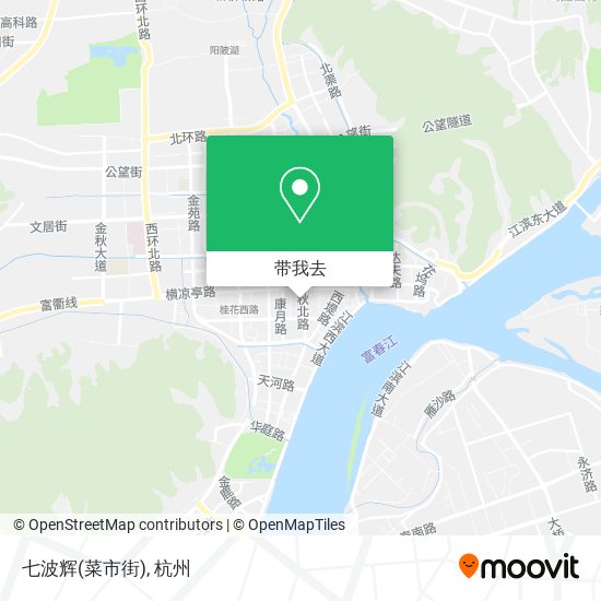 七波辉(菜市街)地图