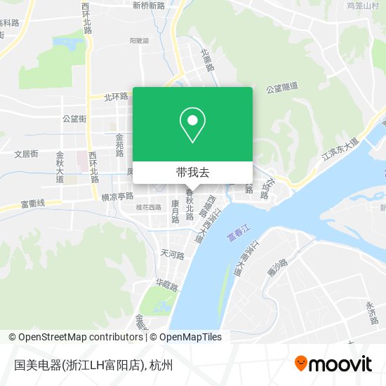 国美电器(浙江LH富阳店)地图