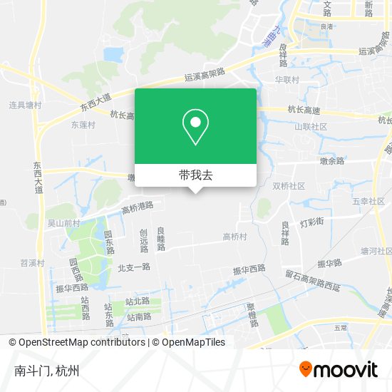 南斗门地图