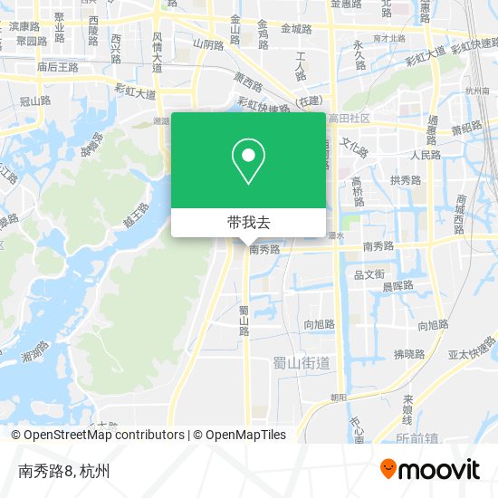 南秀路8地图