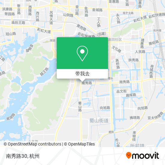 南秀路30地图