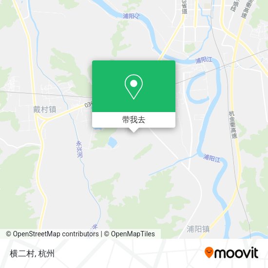 横二村地图