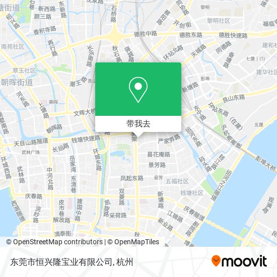 东莞市恒兴隆宝业有限公司地图