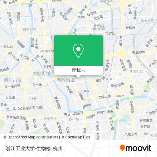 浙江工业大学-生物楼地图