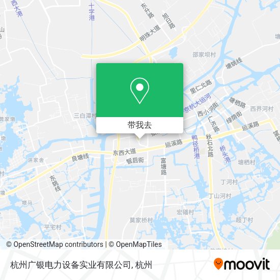 杭州广银电力设备实业有限公司地图