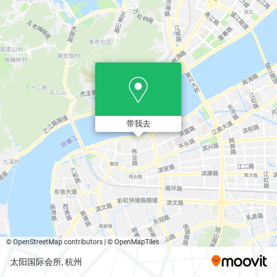 太阳国际会所地图