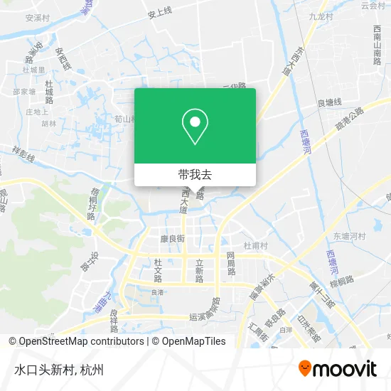 水口头新村地图