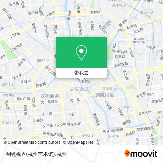 剑瓷视界(杭州艺术馆)地图