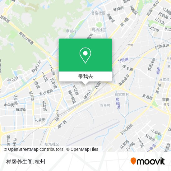 禅馨养生阁地图