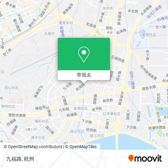 九福路地图