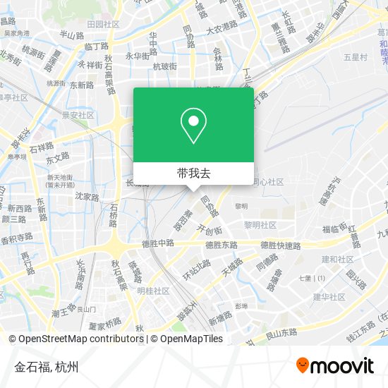 金石福地图