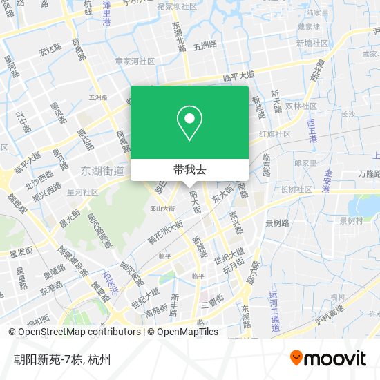 朝阳新苑-7栋地图