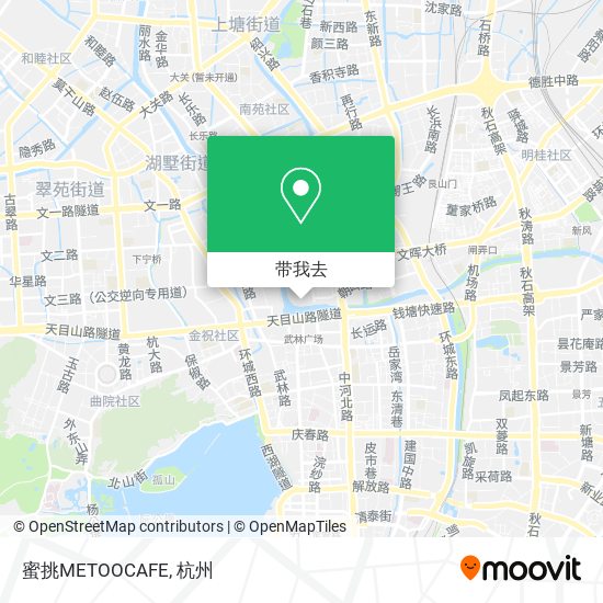 蜜挑METOOCAFE地图